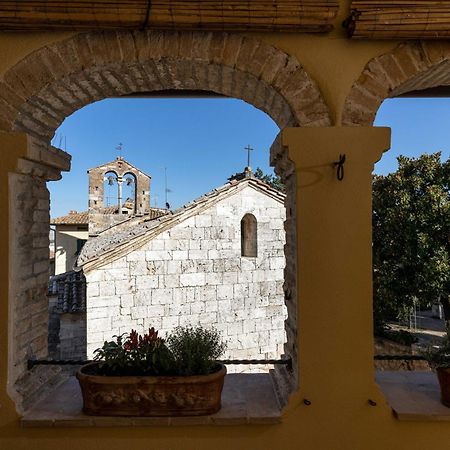 Apartament Antica Loggia San Quirico dʼOrcia Zewnętrze zdjęcie