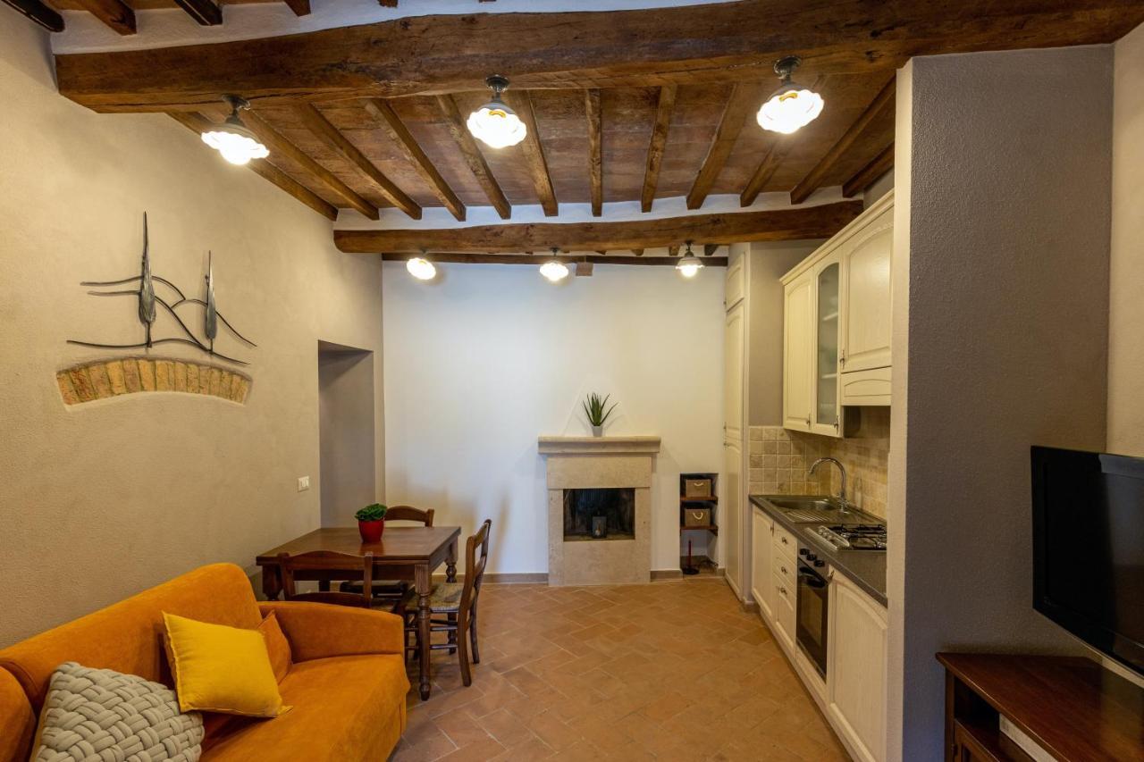Apartament Antica Loggia San Quirico dʼOrcia Zewnętrze zdjęcie